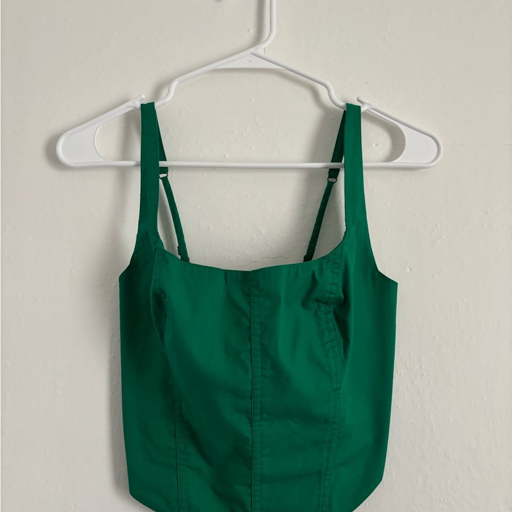 Green Women's Top - Picture 1 of 3
